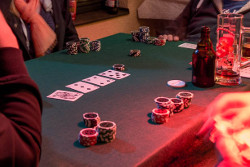 Pokertisch auf der LANresort