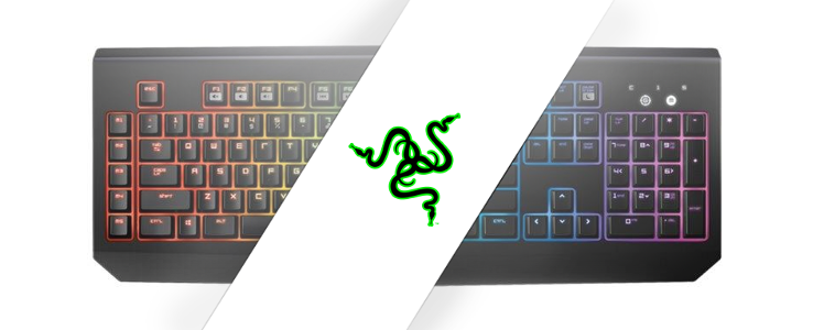 Logo und Tastatur von Razer