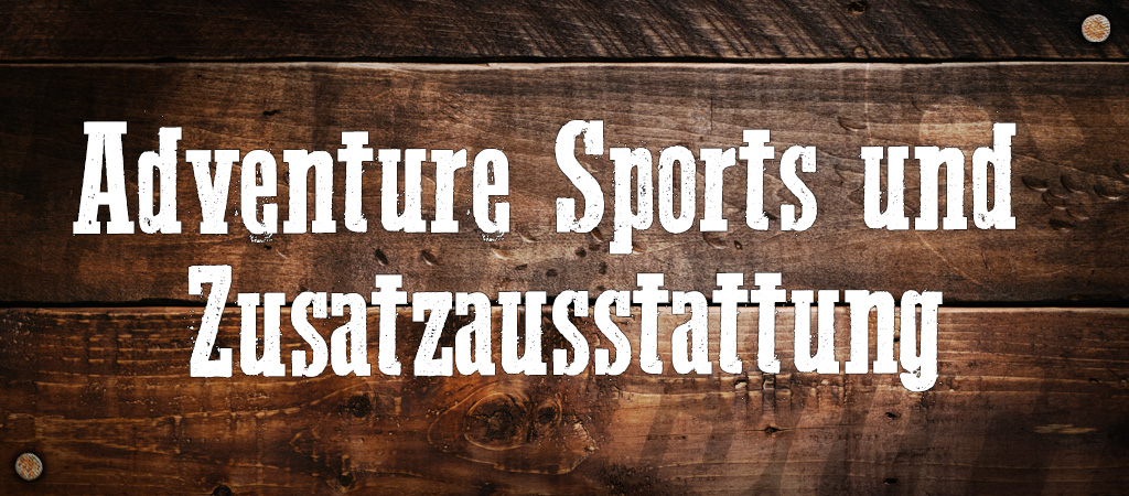 Vermietung Tische & Switches und Buchung Adventure Sports