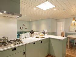 Küche eines Bungalows der Kategorie Premium Hund